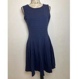 Halogen Blue Cocktail Work Dress S